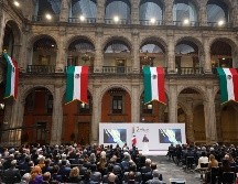 La Mandataria Federal destacó avances en materia de seguridad, salud, educación, vivienda y economía. EFE/S. Gutiérrez