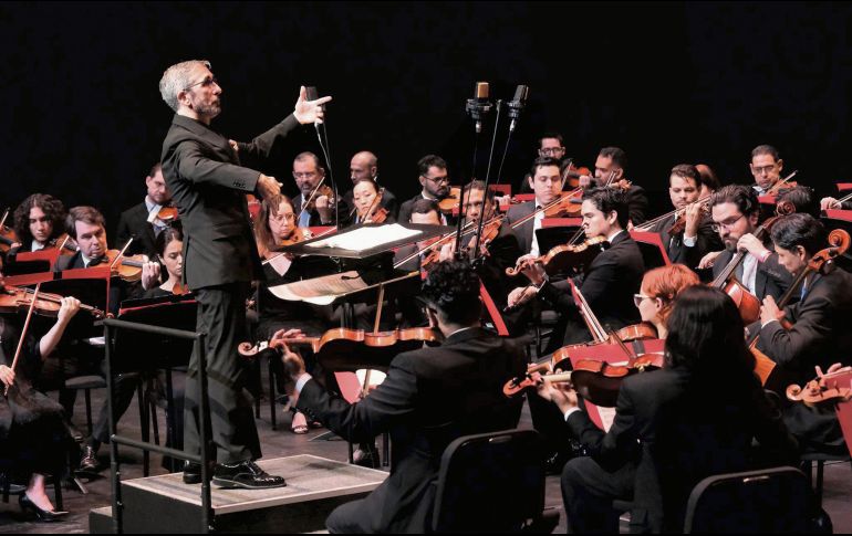 El director de la OFJ, José Luis Castillo, destaca el regreso de “Lucia di Lammermoor” al Teatro Degollado. CORTESÍA