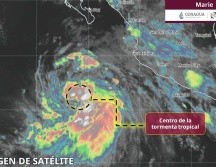 Tormenta tropical Marie EN VIVO: sigue su trayectoria y zonas afectadas