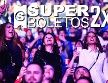 Superboletos tiene once conciertos en la Arena Guadalajara al 2x1 solo HOY 26 de agosto; entre ellos, boletos para Jamiroquai. EL INFORMADOR / ARCHIVO