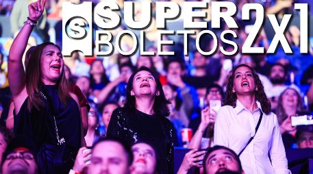 Superboletos tiene once conciertos en la Arena Guadalajara al 2x1 solo HOY 26 de agosto; entre ellos, boletos para Jamiroquai. EL INFORMADOR / ARCHIVO
