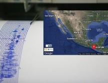 El epicentro del temblor de hoy se ubicó a 145 kilómetros al suroeste de Huixtla, Chiapas, de acuerdo con los datos técnicos proporcionados por el SSN. ESPECIAL / SSN y CANVA