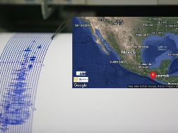 El epicentro del temblor de hoy se ubicó a 145 kilómetros al suroeste de Huixtla, Chiapas, de acuerdo con los datos técnicos proporcionados por el SSN. ESPECIAL / SSN y CANVA