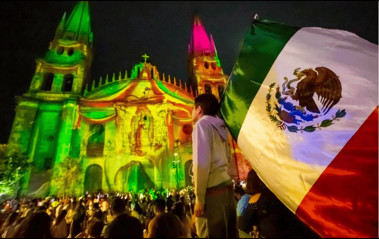 El gobierno de Jalisco confirma los horarios, actividades y medidas de seguridad para la celebración del 15 de septiembre en el Centro Histórico. ESPECIAL/Coordinación General de Crecimiento y Desarrollo Económico