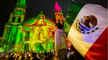 El gobierno de Jalisco confirma los horarios, actividades y medidas de seguridad para la celebración del 15 de septiembre en el Centro Histórico. ESPECIAL/Coordinación General de Crecimiento y Desarrollo Económico