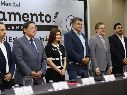 El presidente de la Junta de Coordinación Política, Julio César Hurtado Luna, destacó la coordinación institucional que permite mantener el servicio disponible para las familias. ESPECIAL