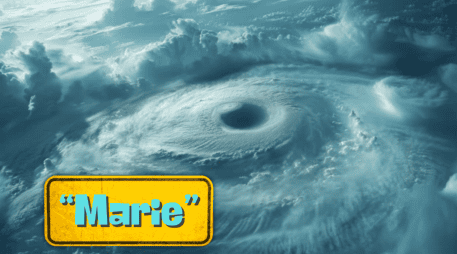 Las proyecciones oficiales del SMN indican que “Marie” ganará fuerza de manera constante. ESPECIAL / CANVA