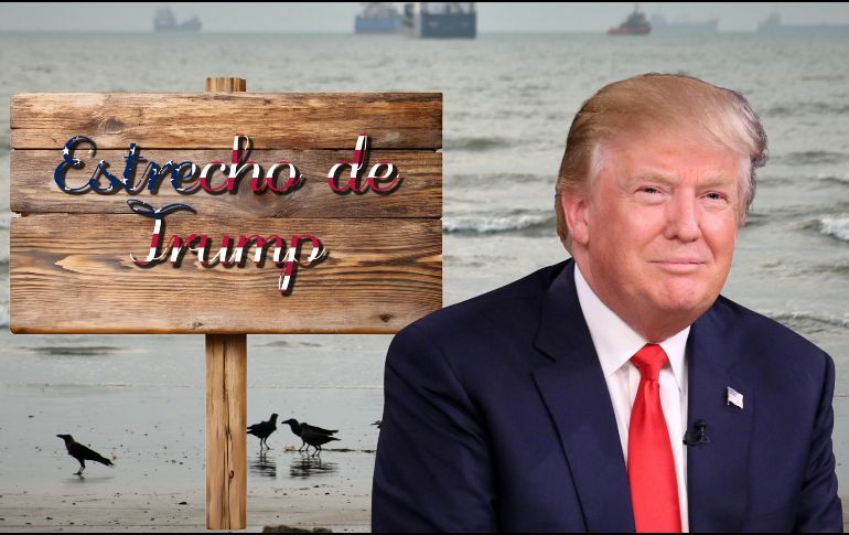 Esto dijo Trump respecto a la posibilidad de renombrar el estrecho de Ormuz. AP / ARCHIVO