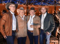 Antonio Gómez, Sergio O’Farrill, Luis Montes de Oca y Sergio O’Farrill. GENTE BIEN JALISCO / Revista del 4 de septiembre 2026
