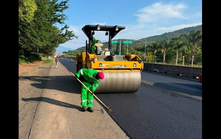 Con dicha inversión, se repavimentarán 762 kilómetros de tramos federales que existen en la Entidad. ESPECIAL/SICT Jalisco