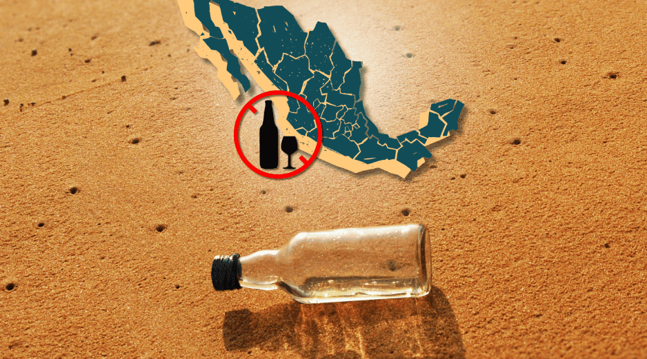 En México, la Ley Seca es una medida temporal que prohíbe o restringe la venta y consumo de bebidas alcohólicas para preservar el orden público. CANVA / ESPECIAL