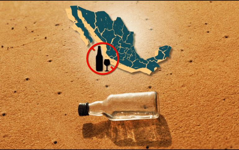 En México, la Ley Seca es una medida temporal que prohíbe o restringe la venta y consumo de bebidas alcohólicas para preservar el orden público. CANVA / ESPECIAL
