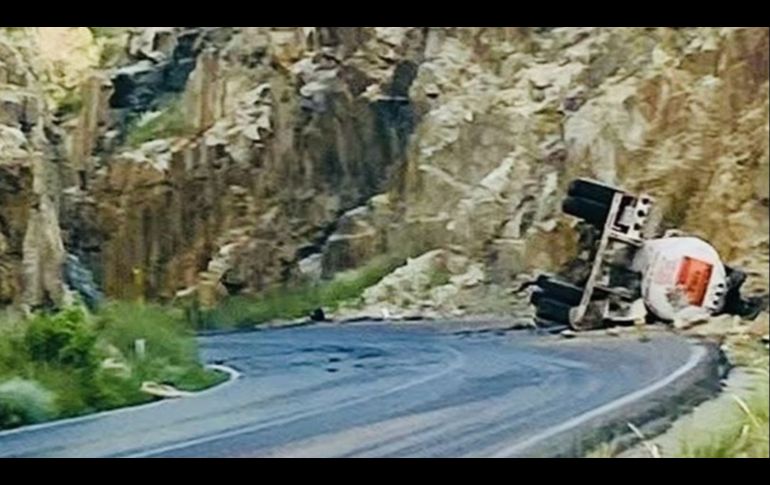 Debido a las condiciones del terreno, parte del material se desplazó hacia zonas de difícil acceso. CAPTURA DE VIDEO