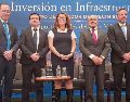 El director general de Petróleos Mexicanos, Juan Carlos Carpio Fragoso, posa tras participar en el Foro Inversión en Infraestructura como Detonador de Crecimiento, Oportunidades del Plan México. EL UNIVERSAL