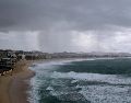 Este día se esperan lluvias intensas de entre 75 y 150 mm en el centro y sur de Baja California Sur. EFE/Archivo