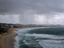 Este día se esperan lluvias intensas de entre 75 y 150 mm en el centro y sur de Baja California Sur. EFE/Archivo