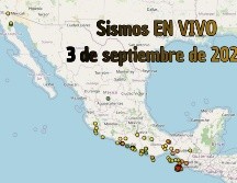 EN VIVO | Sismos en México | Jueves 3 de septiembre. ESPECIAL / SSN