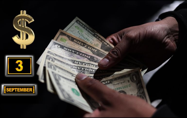 El precio del dólar para hoy representa una depreciación del 0.2% para la moneda local, operando en un rango de entre 16.9528 y 17.0292 pesos. ESPECIAL / EFE y CANVA