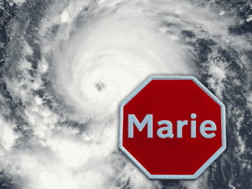 El ojo del ciclón "Marie" no tocará tierra firme, pero su amplia circulación ciclónica ya está causando estragos. ESPECIAL / CANVA