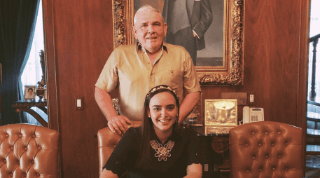 Altagracia dio a conocer la noticia de la muerte de su padre, Raymundo Gómez Flores, en un emotivo mensaje. ESPECIAL/IG/@alta.graciagomezsierra