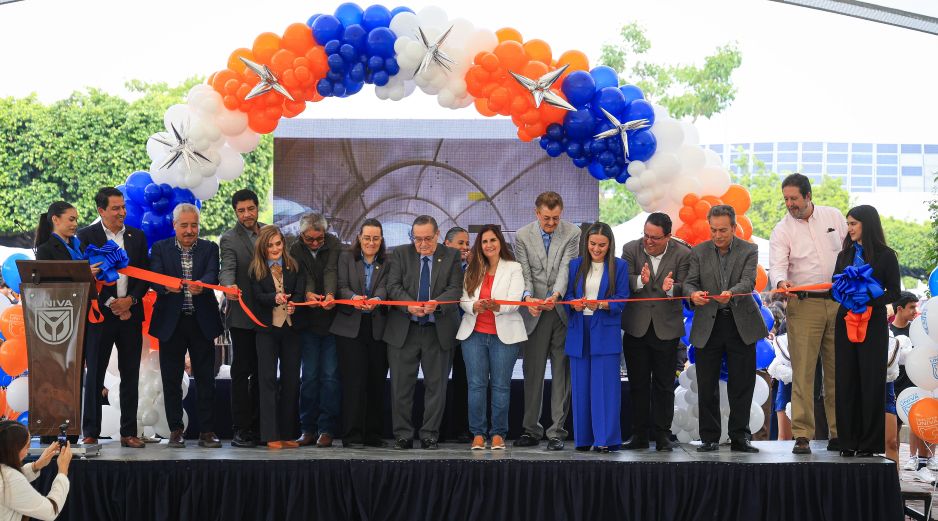 La inauguración se llevó a cabo en el marco de la conmemoración del 64.º aniversario de la fundación de la Univa en Guadalajara. EL INFORMADOR / J. ACOSTA  
