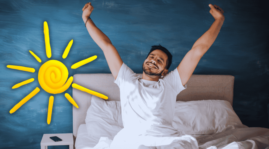 Si abres los ojos temprano un sábado sin ayuda tecnológica, significa que tu organismo ha anticipado el despertar de manera saludable. ESPECIAL / CANVA