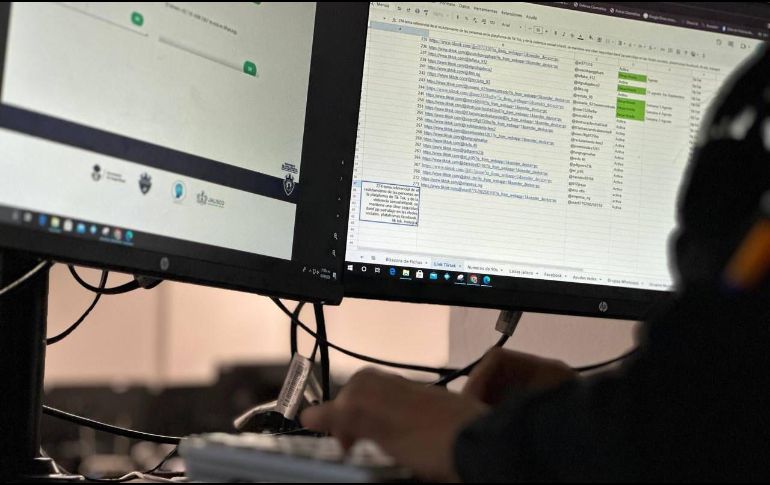 La Policía Cibernética recibió recientemente una capacitación para mejorar sus patrullajes en TikTok. ESPECIAL