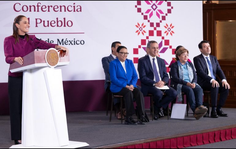 La Presidenta también destacó los resultados de la estrategia “Sí al Desarme, Sí a la Paz”, mediante la cual se han entregado voluntariamente casi 14 mil armas de fuego. CORTESÍA