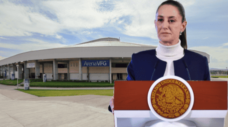 Se acordó solicitar a la familia Fernández el facilitar la Arena VFG para la realización del informe. ESPECIAL / GOBIERNO DE MÉXICO / ARENA VFG