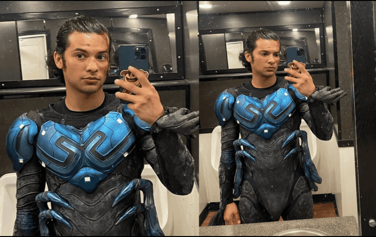 Durante una entrevista con la revista Variety, el actor explicó que recibió la noticia sobre su regreso como el superhéroe del escarabajo azul mientras se encontraba de viaje en Japón junto a un grupo de amigos. INSTAGRAM/xolo_mariduena