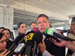 Lemus detalló que Jalisco será responsable tanto del acueducto sustituto de Chapala como de la ampliación y modernización de la Planta Potabilizadora número 1. EL INFORMADOR / R. Bobadilla