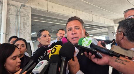 Lemus detalló que Jalisco será responsable tanto del acueducto sustituto de Chapala como de la ampliación y modernización de la Planta Potabilizadora número 1. EL INFORMADOR / R. Bobadilla