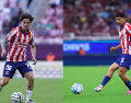 Sespués de seis jornadas del Apertura 2026, Castñeda y Carrillo están en cero goles y cero asistencias con Chivas. IMAGO7 / CANVA