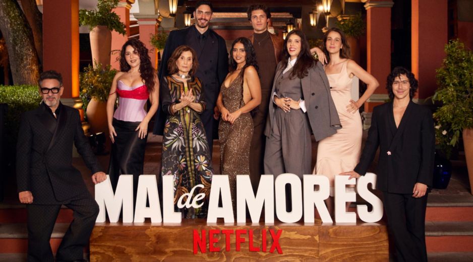 Iván Amozurrutia, Juan Pablo Fuentes, Miguel Rodarte, Diana Bovio, Ángeles Mastretta, Renata Vaca, Catalina Aguilar Mastretta, Cassandra Ciangherotti y Alejandro Puente. ESPECIAL/NETFLIX.
