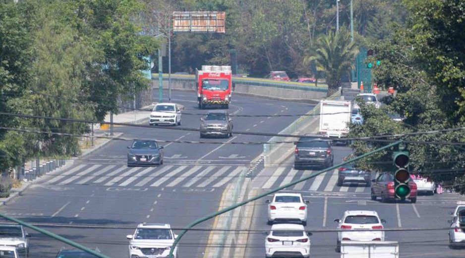 El programa Hoy No Circula se aplica de las 5:00 a las 22:00 horas en todas las alcaldías de la Ciudad de México y en tres zonas conurbadas del Estado de México. SUN/S. Cadena