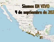 EN VIVO | Sismos en México | Viernes 4 de septiembre. ESPECIAL / SSN