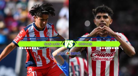 La diferencia en la clasificación hace que Chivas parta con una mejor producción de puntos, aunque San Luis llega con el impulso de haber conseguido su primera victoria como visitante en la jornada anterior. ESPECIAL / IMAGO7 y CANVA