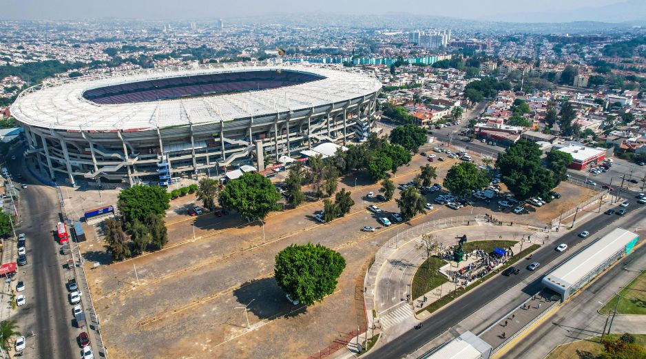 El Estadio Jalisco, el 