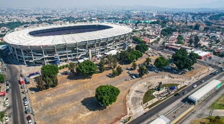 El Estadio Jalisco, el 