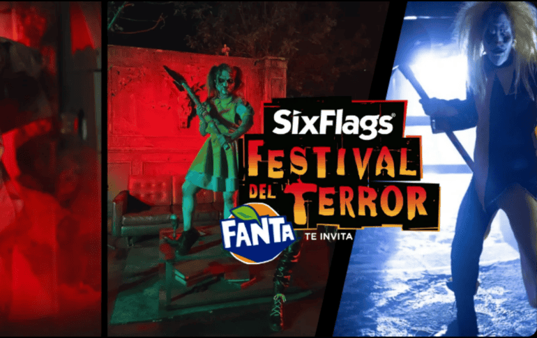 Aunque el miedo continúa siendo el elemento central, la edición 2026 busca ampliar la experiencia para que todo el entorno del parque forme parte de la propuesta.  ESPECIAL/SIXFLAGS