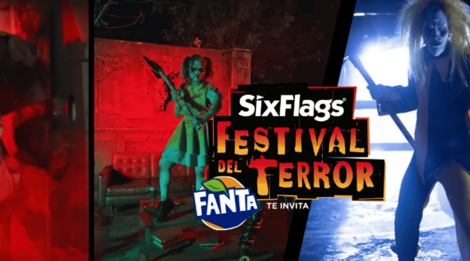 Aunque el miedo continúa siendo el elemento central, la edición 2026 busca ampliar la experiencia para que todo el entorno del parque forme parte de la propuesta.  ESPECIAL/SIXFLAGS