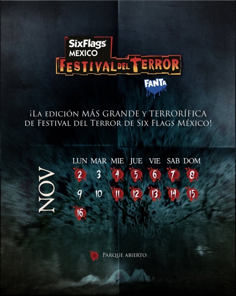 &nbsp;INSTAGRAM/@sixflagsmexico