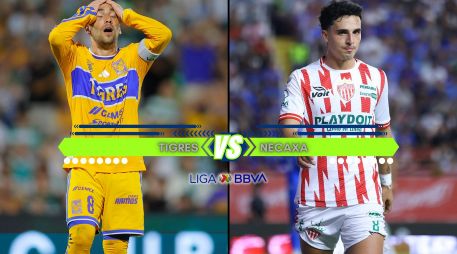 Tigres recibe a Necaxa en el Estadio Universitario por la Jornada 7 del Apertura 2026 de la Liga MX. ESPECIAL / IMAGO7 y CANVA