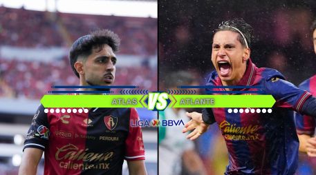 Atlas vs Atlante se enfrentan en la Jornada 7 del Apertura 2026 de la Liga MX. ESPECIAL / IMAGO7 y CANVA