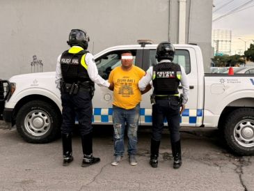 El sospechoso fue identificado como Jesús "N", de 34 años. ESPECIAL/Policía Vial