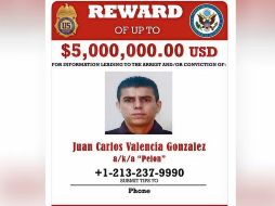 Con la caída de 'El Mencho', el CJNG tiene un nuevo líder: Juan Carlos Valencia González. ESPECIAL/DEA