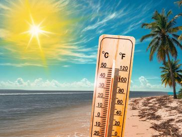 La fuerza que tomará "El Niño" se originará en parte por las temperaturas excepcionalmente altas en el Pacífico tropical y se prevé que alcance su apogeo a finales de este año, aunque sus efectos se seguirán sintiendo bien entrado 2027. ESPECIAL / CANVA
