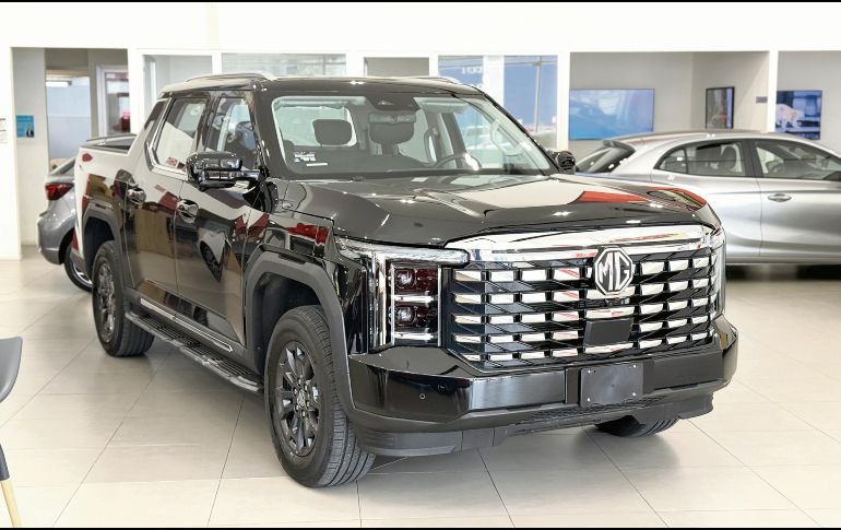 La primera pickup de MG tiene detalles lujosos y un interior cómodo. ESPECIAL