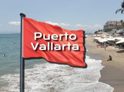 Evita ingresar al mar en estas playas por condiciones climatológicas y presencia de fauna silvestre. ESPECIAL / FACEBOOK Protección Civil y Bomberos Puerto Vallarta