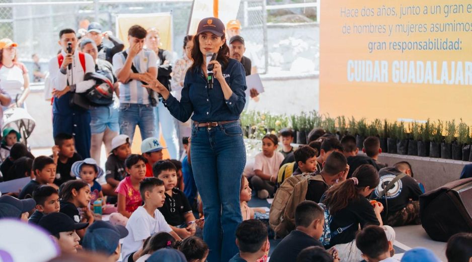 Verónica Delgadillo resaltó los programas Listas y Listos para la Escuela y Escuelas con Corazón, enfocados en la educación de los niños. ESPECIAL